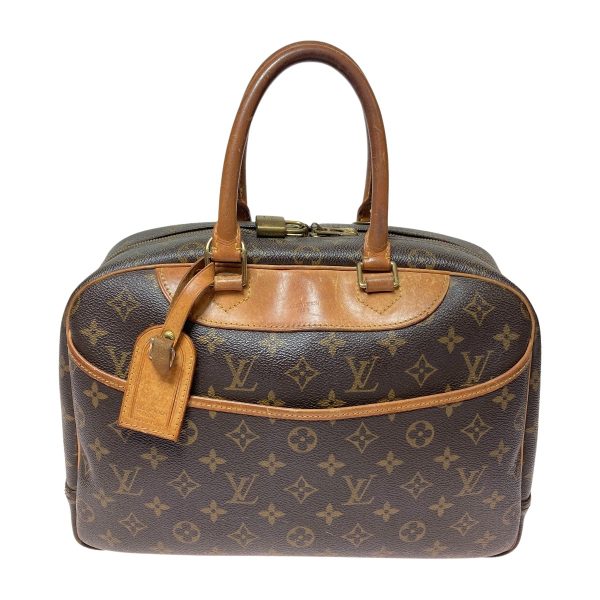 1001103362377 1 rbg LOUIS VUITTON Bowling Vanity Handbag M47270 Brown