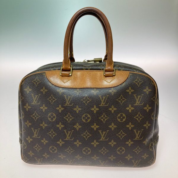 1001103362377 2 LOUIS VUITTON Bowling Vanity Handbag M47270 Brown