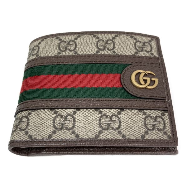 1001103412713 2 GUCCI Wallet Ophidia GG Supreme boand cloth bag Green Red