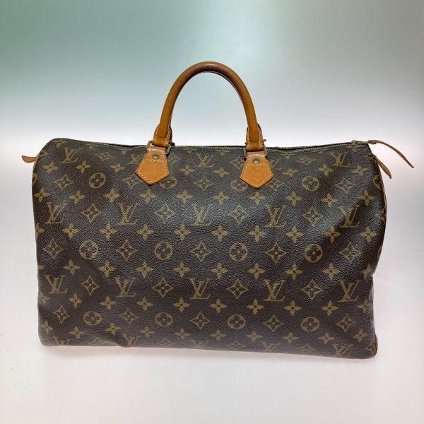 1001103440464 2 LOUIS VUITTON Monogram Speedy 40 bag M41522 Brown