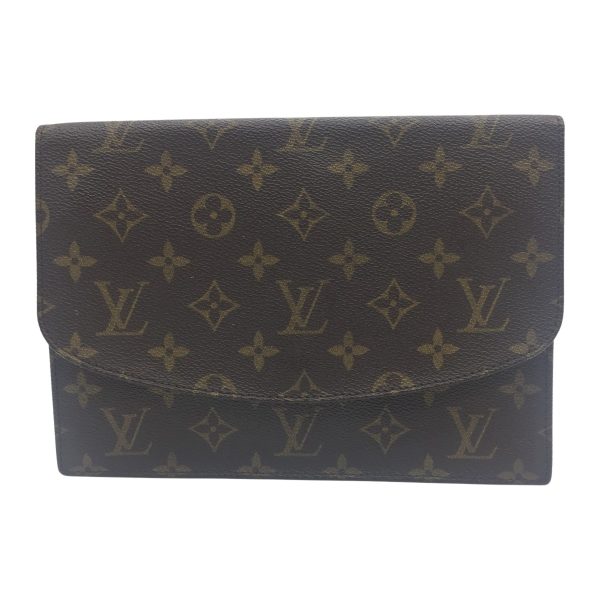 1001103443748 1 rbg LOUIS VUITTON Pochette Lava 23 Pouch Clutch Bag Flap