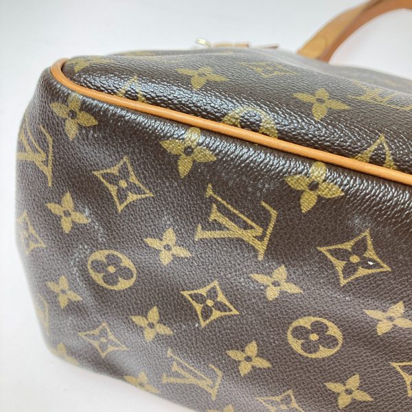 1001103450784 4 LOUIS VUITTON Monogram Batignolles Tote Bag Brown