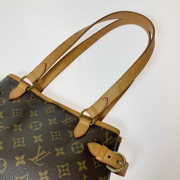 1001103450784 6 LOUIS VUITTON Monogram Batignolles Tote Bag Brown