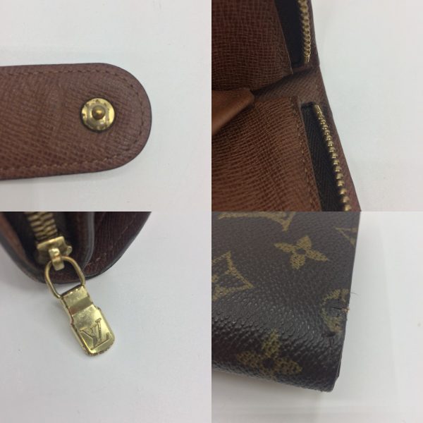 1001103469465 8 LOUIS VUITTON Portefeuille Papier Zip Wallet Monogram M61207