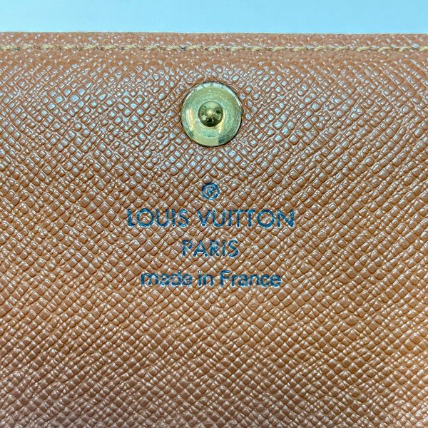 1001103469731 6 LOUIS VUITTON Portefeuille Sara Long Wallet M61734 Brown