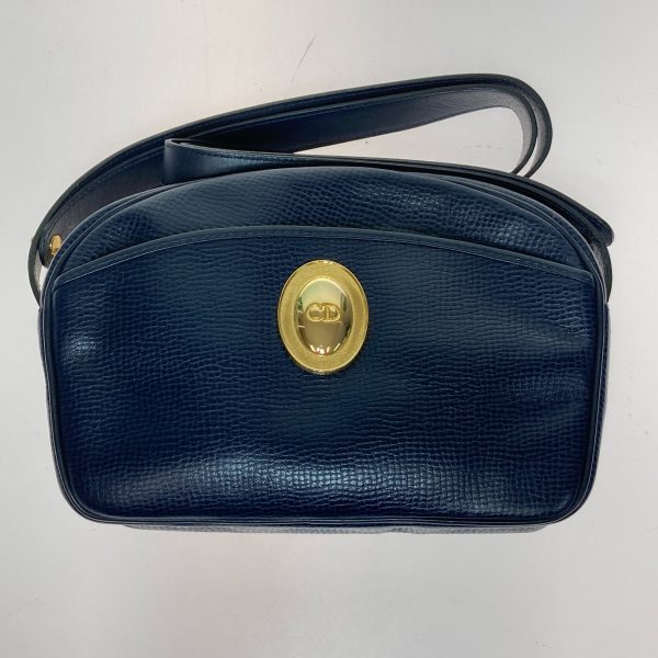 1001103492203 1 Christian Dior Shoulder bag Oval CD Blue