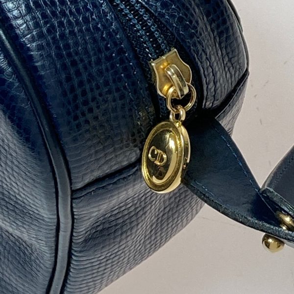 1001103492203 5 Christian Dior Shoulder bag Oval CD Blue