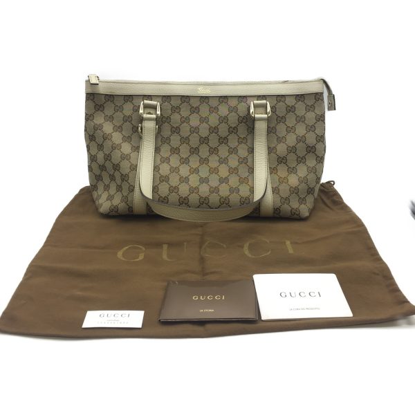 1001103493002 3 GUCCI Abbey Line GG Beige