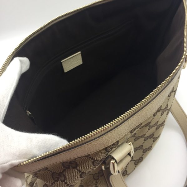 1001103493002 5 GUCCI Abbey Line GG Beige