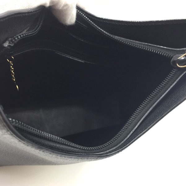 1001103522610 7 GUCCI Handbag Bamboo Black Internal sticky peeling