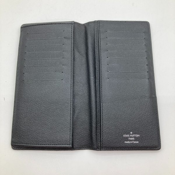 1001103605344 5 LOUIS VUITTON Graphite Portefeuille Long Wallet Black