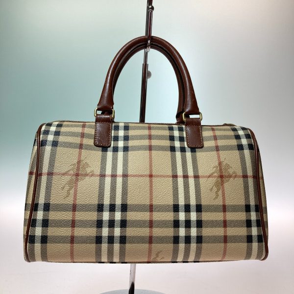 1001103612625 2 BURBERRY bag Nova check pattern beige