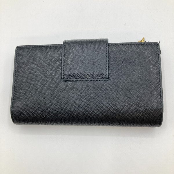 1001103614506 2 PRADA Saffiano Metal Wallet Black