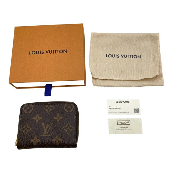 1001103635808 1 rbg LOUIS VUITTON Zippy Coin Wallet Coin Case Boand Cloth Bag Brown