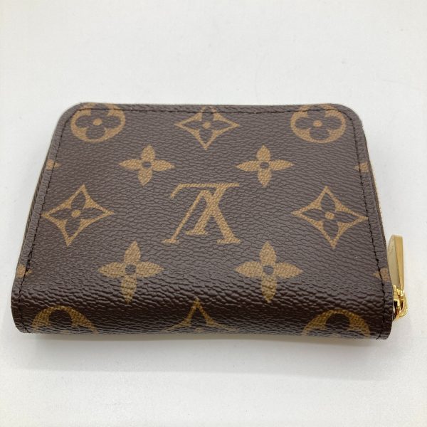 1001103635808 3 LOUIS VUITTON Zippy Coin Wallet Coin Case Boand Cloth Bag Brown