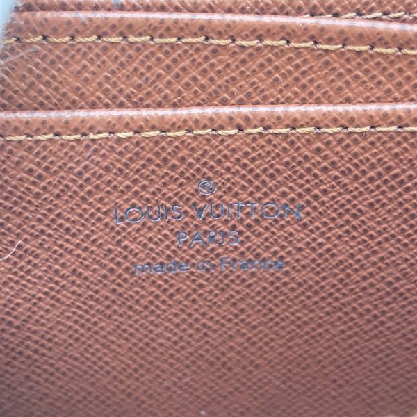 1001103635808 8 LOUIS VUITTON Zippy Coin Wallet Coin Case Boand Cloth Bag Brown