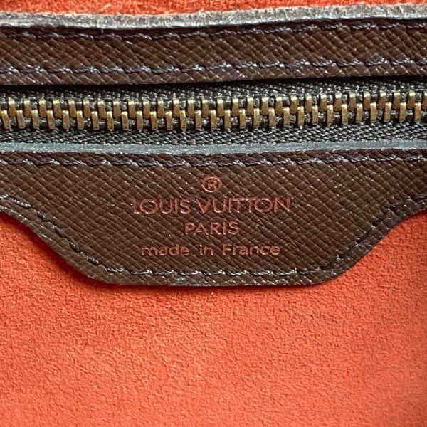 1001103640437 10 LOUIS VUITTON Handbag Damier Ebene Triana N51155 Brown