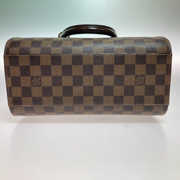 1001103640437 4 LOUIS VUITTON Handbag Damier Ebene Triana N51155 Brown