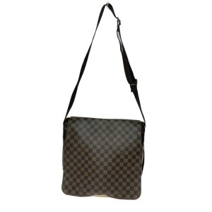 1001103650672 11 Louis Vuitton Brittany Damier Ebene Handbag Brown