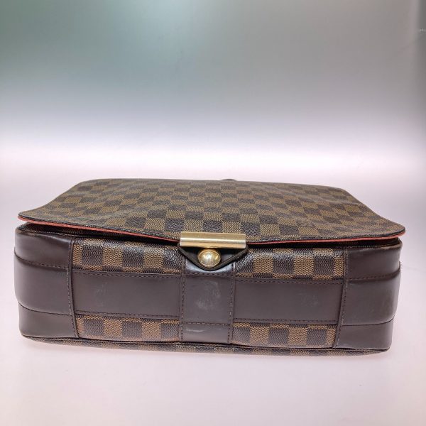 1001103650672 3 LOUIS VUITTON Damier Bastille shoulder bag strap Brown