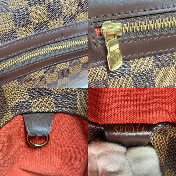 1001103650672 7 LOUIS VUITTON Damier Bastille shoulder bag strap Brown