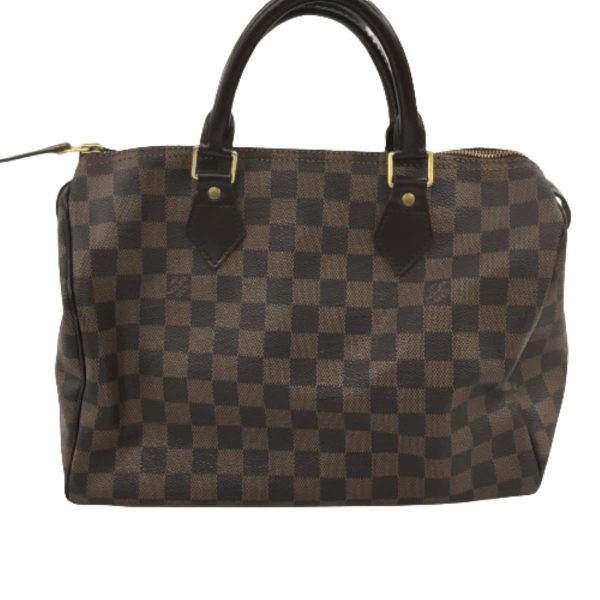 1002100833259 2 LOUIS VUITTON Handbag Damier Speedy Padlock