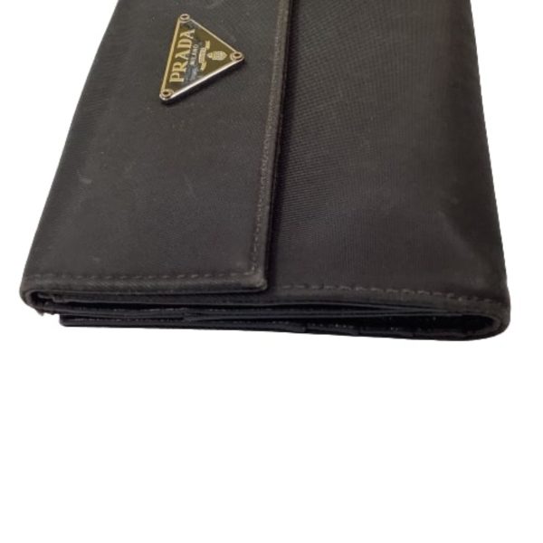 1002100886606 7 PRADA Wallet nylon brown