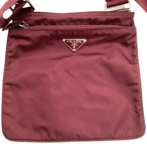 1002100895677 2 PRADA shoulder bag red