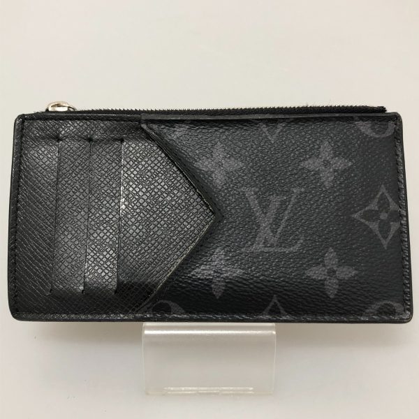 1003101982281 2 LOUIS VUITTON Coin card holder body Black