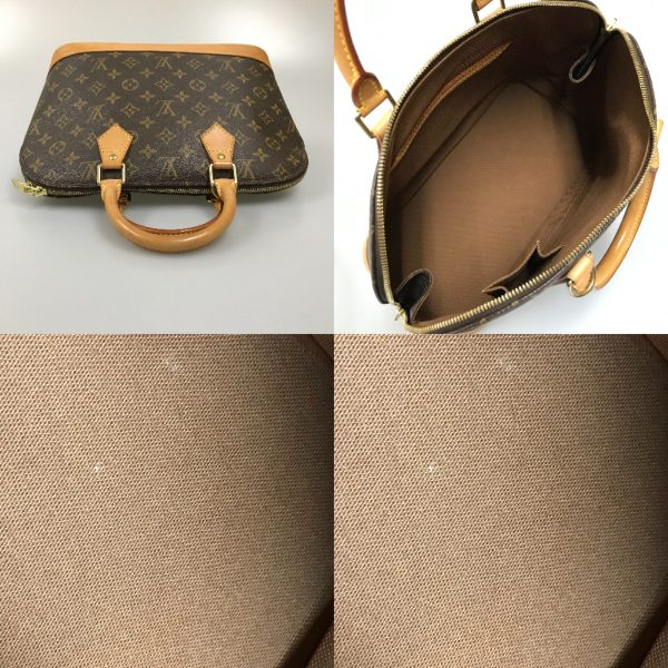 1004100998952 10 LOUIS VUITTON Handbag Monogram Alma M51130 Brown