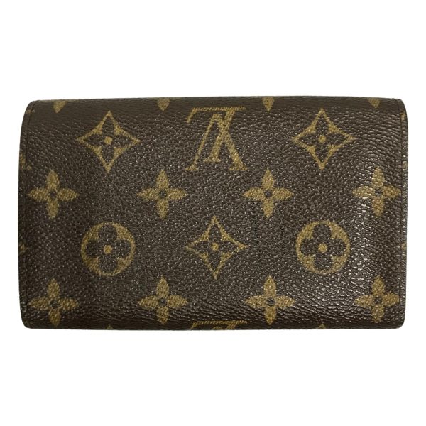 1004101005642 2 rbg LOUIS VUITTON Wallet Monogram Porte Monet Bier Tresor Brown