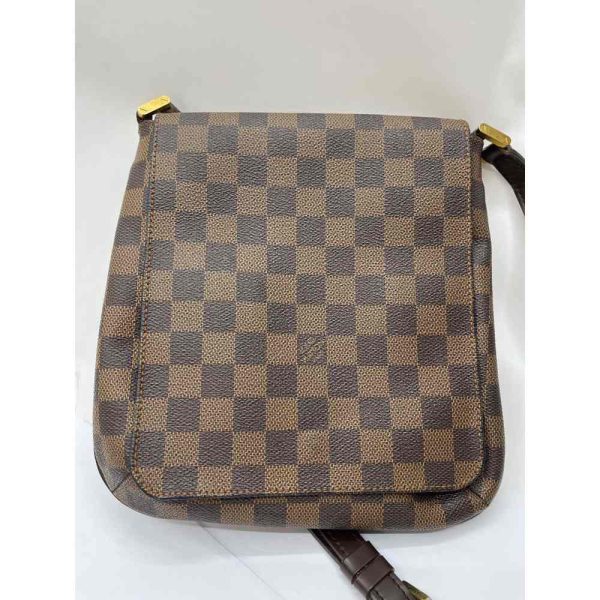 1009102741650 2 LOUIS VUITTON Musette Salsa Shoulder Ebene Brown