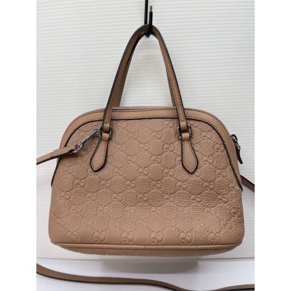 1009102761627 2 GUCCI Shoulder bag 2way Beige