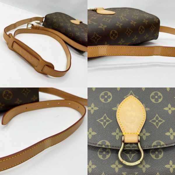 1009102788419 7 LOUIS VUITTON Saint Cloud GM Shoulder Bag Brown