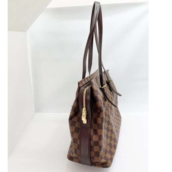 1009102791372 3 LOUIS VUITTON Damier Chelsea bag tote bag N51119 Brown