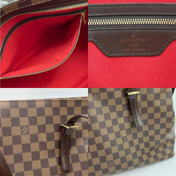 1009102791372 9 LOUIS VUITTON Damier Chelsea bag tote bag N51119 Brown