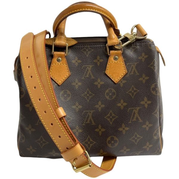 1009102799392 1 rbg LOUIS VUITTON Speedy 25 shoulder Bag Brown