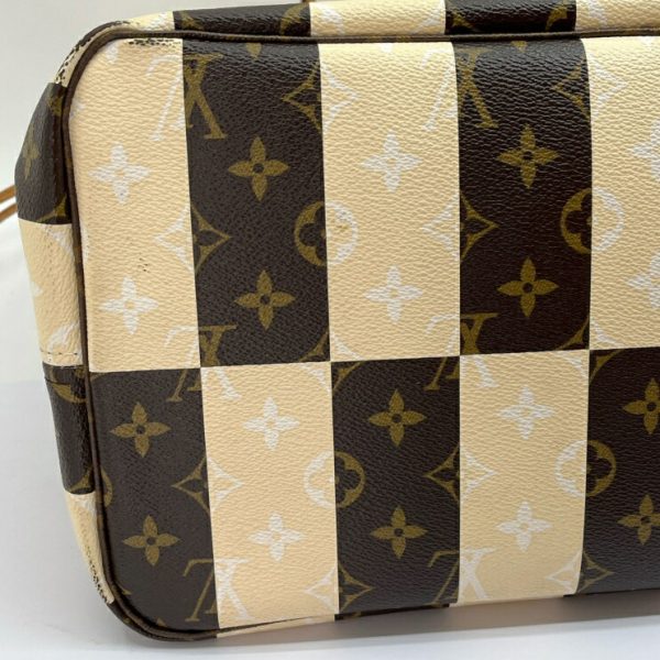 1009102809121 3 LOUIS VUITTON Tote Bag Neverfull Rayule Brown