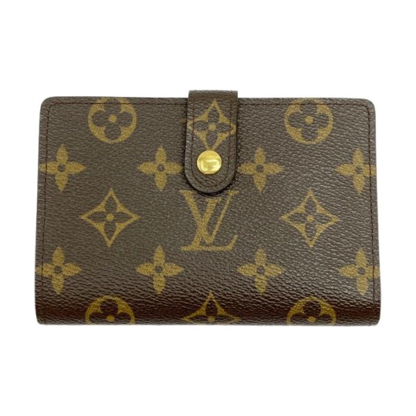 1009102829297 1 rbg LOUIS VUITTON Monogram Portomone Bier Viennois Wallet Brown