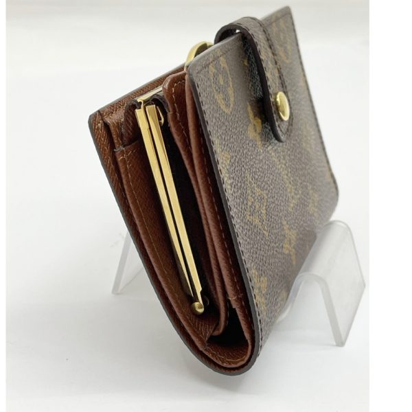 1009102829297 4 LOUIS VUITTON Monogram Portomone Bier Viennois Wallet Brown