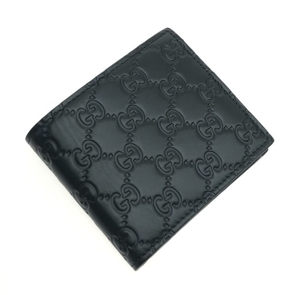 1010104207730 1 GUCCI Wallet Guccisima Black