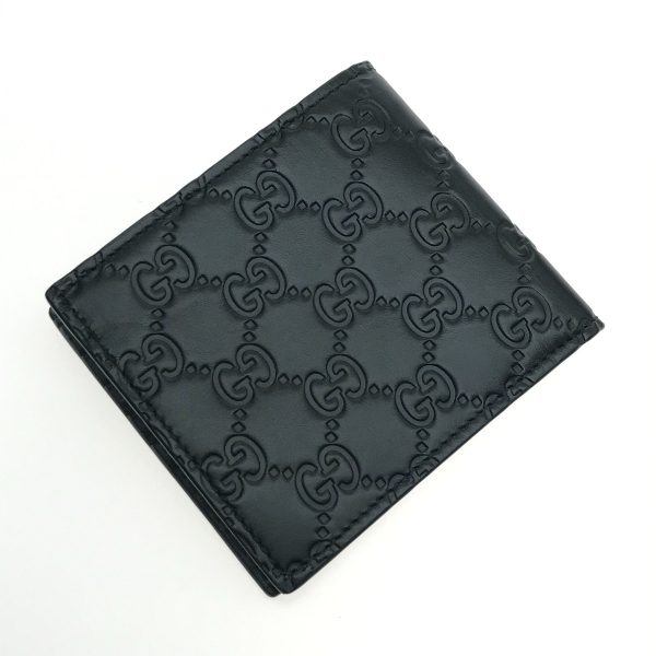 1010104207730 2 GUCCI Wallet Guccisima Black