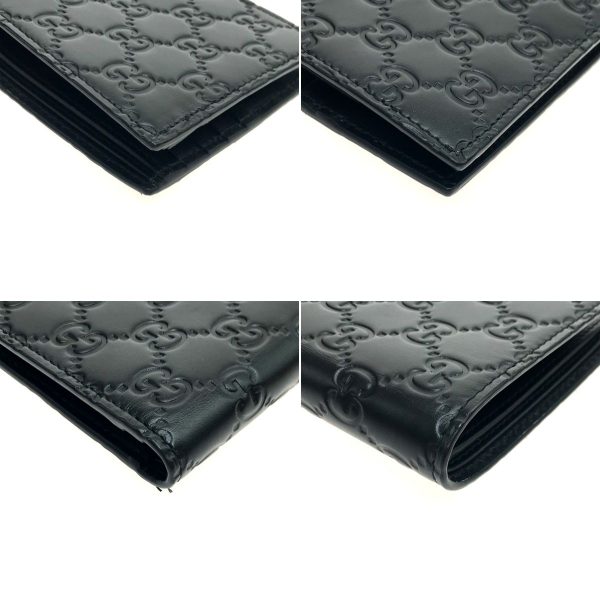 1010104207730 9 GUCCI Wallet Guccisima Black