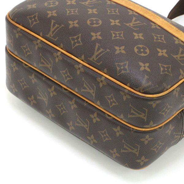 1010104592430 5 LOUIS VUITTON Monogram Reporter PM Shoulder Bag M45254 Brown