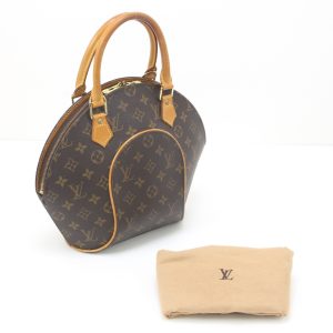 1010104630279 1 LOUIS VUITTON Epi Leather Pochette Serie Dragonne Brown