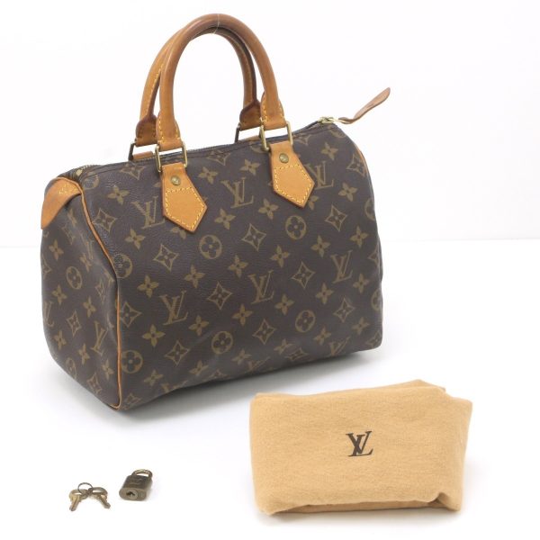 1010104630729 1 LOUIS VUITTON Handbag Monogram Speedy 25 M41528