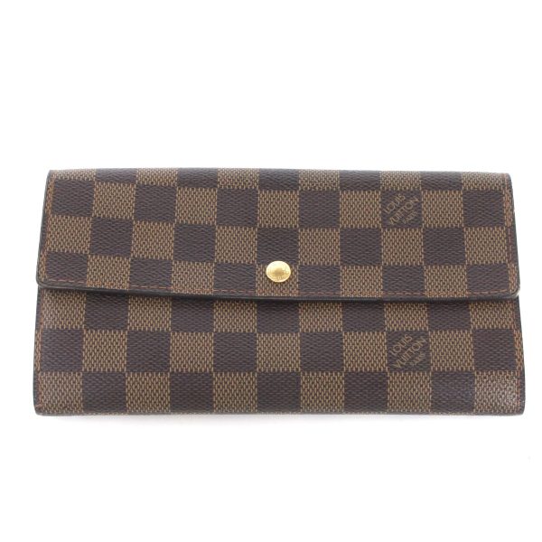 1010104634000 1 LOUIS VUITTON Damier Ger long wallet N61734