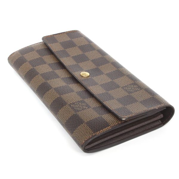 1010104634000 3 LOUIS VUITTON Damier Ger long wallet N61734