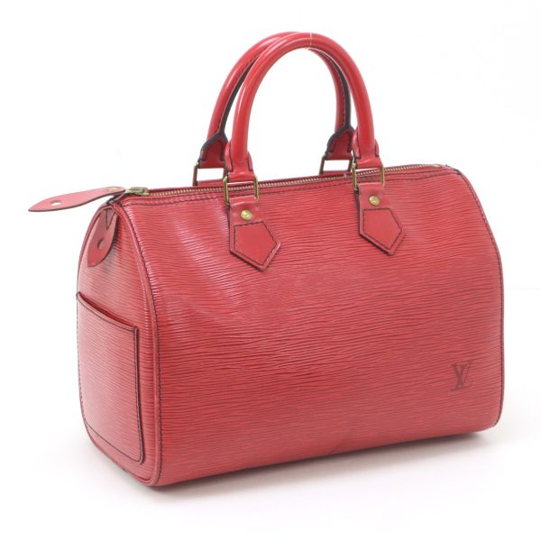 1010104634031 1 LOUIS VUITTON Epi Speedy 35 Handbag M42997 Red