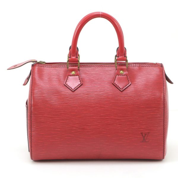 1010104634031 2 LOUIS VUITTON Epi Speedy 35 Handbag M42997 Red